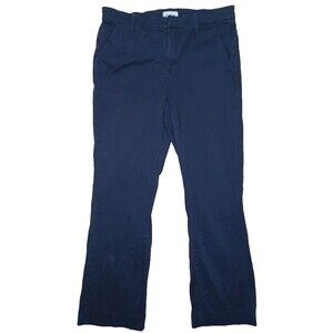 Lila Ryan Navy Blue Pants Womens Size 16 High Rise Trousers Stretch Chino Dress